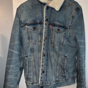 Sherpa trucker jacket